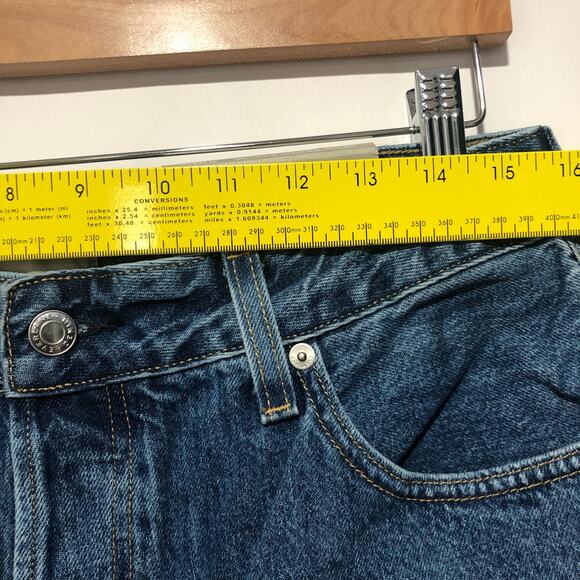 Everlane The Curvy 90s Cheeky Straight Jeans Washed Blue Size 33 - Picture 3 of 8